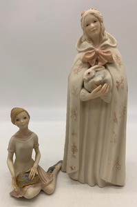 lot 158 image: CYBIS Porcelain Figurines - Qty 2