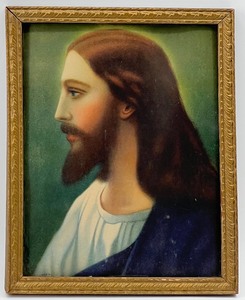 lot 62 image: Vintage RELIGIOUS Church Collector Print