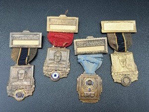 lot 127 image: Vintage AMERICAN LEGION MEDALS - QTY 4
