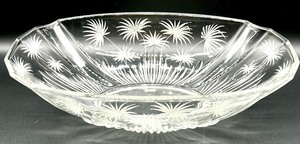 lot 207 image: Vintage FOSTORIA LIDO Crystal Bowl