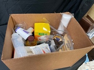 lot 190 image: Various PPE and Health Safety Supplies as seen in photo