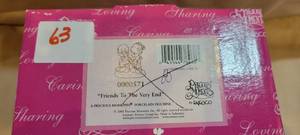 lot 463 image: Precious Moments Figurine Friends To The Very End, Year 2004, Item# 0000571