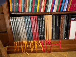 lot 25 image: Automobile Quarterly Magazine. Hard Covered Collectors Volumes 1 to 51 (each volume is 4 books) plus Volume 52 Number 1. 205 Books plus Includes Indexes of Volumes 1 to 40.