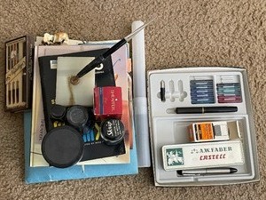 lot 55 image: Set of Calligraphy Supplies.