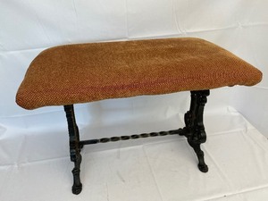 lot 69 image: Vintage Bench. 15 Inches Wide by 25 Inches Long by 18 Inches High.
