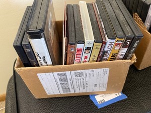lot 72 image: Variety of DVDs.