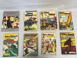 lot 83 image: Prince Valiant Comics in Hardcover Collections. Books 1 to 7. Plus Book About Author Hall Foster.