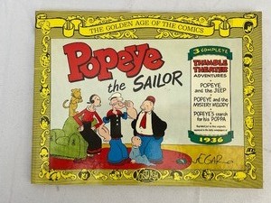 lot 84 image: Popeye the Sailor Comic Book Collection. See Cover Photo.