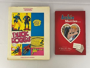 lot 131 image: Archie Marries Hardcover Book from the Comic Strips. Also, the Collected Works of Buck Rogers in the 25th Century.