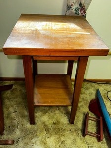 lot 430 image: Wooden Nightstand.