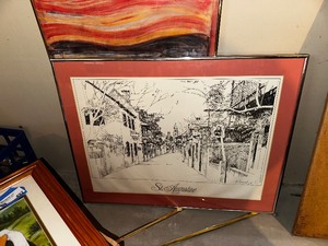 lot 496 image: Variety of Prints as Seen in Photo.