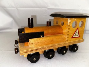 lot 226 image: Large Wooden 12-Inch Long Train.