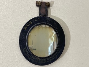 lot 281 image: Westly Tires Decorative Mirror. 3-Inch Glass.