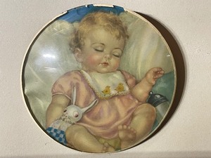 lot 475 image: Antique Bubble Photo Frame from the 1940s. Handmade by Peters Studio.