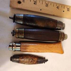 lot 321 image: Antique Barrel Knives Knife Set of Four
