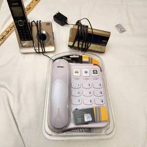 lot 305 image: Landline Phones and Alarmed Clock