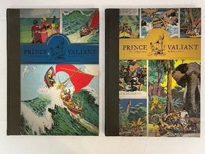 lot 152 image: Prince Valiant Hardcover Collections. Volumes 3 to 4. Years 1941 to 1944.