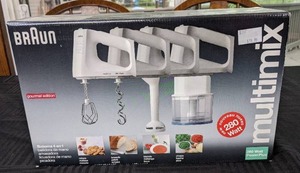 lot 20 image: New Braun M880 Multimix All-In-One Chopper Mixer Immersion Blender