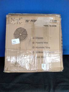 lot 232 image: Vie Air 20 Industrial Pedestal Drum Fan