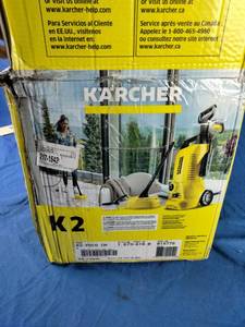 lot 189 image: Karcher K 2 Power Control 1700 PSI Electric Pressure Washer with Accessories