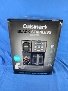 lot 197 image: Cuisinart Coffee Center 2-in-1 Coffeemaker Black