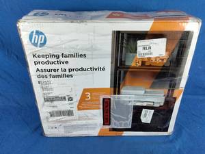 lot 199 image: White HP ENVY 6455e Wi-Fi All-in-One Inkjet Printer