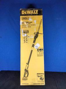 lot 1 image: DeWalt 20V MAX Pole Hedge Trimmer