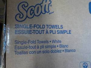 Scott 4000 Single Fold White Towels...