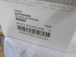 Vistar Mayonnaise 200 ct Single Ser...