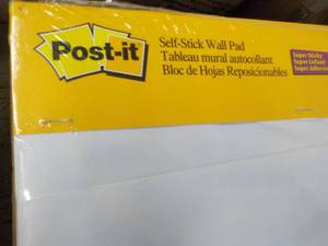 2 x 3M Post It Self Stick Wall Pads...