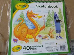30 Crayola Sketchbooks...