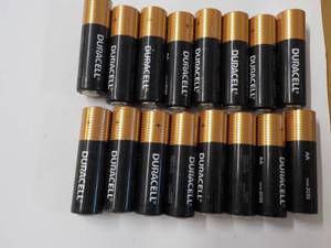 16 Duracell Double AA Batteries...
