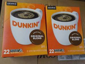 2 x 22 Kcups Keurig Dunkin Original...