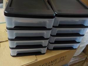 12 x 4 Drawer Storage 7 x 9 x 9...