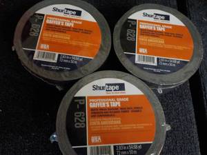 3 Rolls Shurtape 2.83 x 54.68 yard...