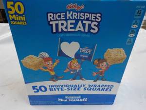 Box of Kelloggs Mini Rice Krispies...