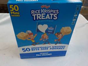 Box of Kelloggs Mini Rice Krispies...