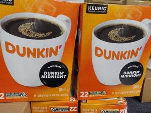 2 x 22 Kcups Keurig Dunkin Dark Roa...