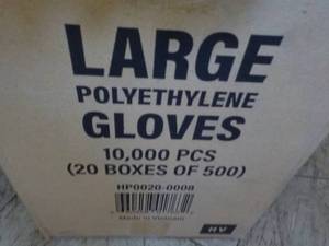 10,000 size Large Polyethylene Sing...