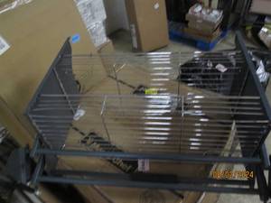 metal shelf...