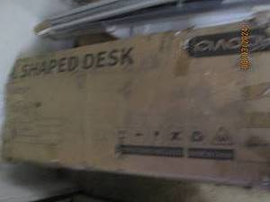 L shaped desk...