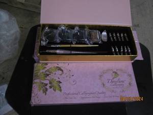 2 new davelion calligraphy kits pink