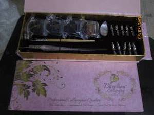 2 new davelion calligraphy kits pink