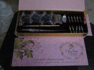 2 new davelion calligraphy kits pink