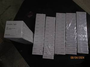 6 packages of 12 baseline invisible tape