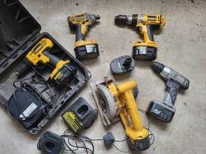 Dewalt 14.4 & Craftsman Tool Lot Set