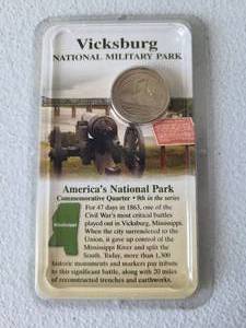 Set of 5 National Park Commemorative Quater Dollars