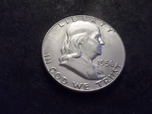 1956 Franklin Half Dollar
