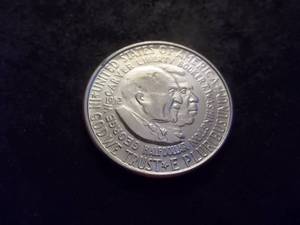 1952 Carver & Booker T Silver Half Dollar  Commemorative
