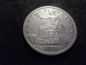 1878 S Trade Silver Dollar